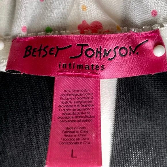 Betsey Johnson Floral Cotton Nightie - Picture 6 of 8